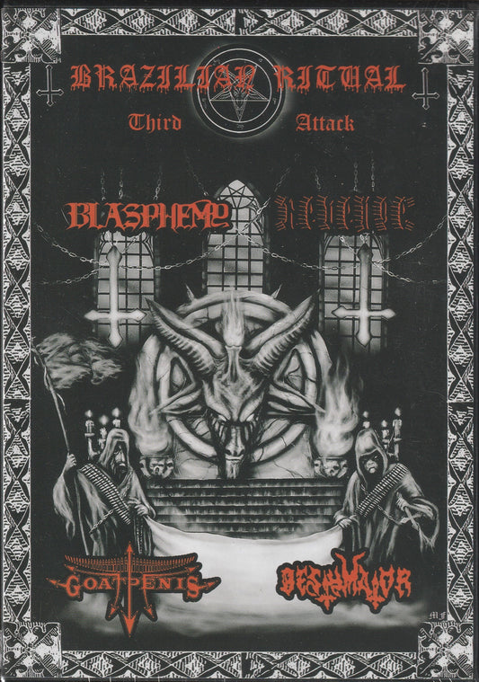 Brazilian Ritual - Third Attack DVD (Blasphemy, Revenge, Goatpenis and Bestymator)
