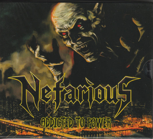 Nefarious- Addicted To Power CD