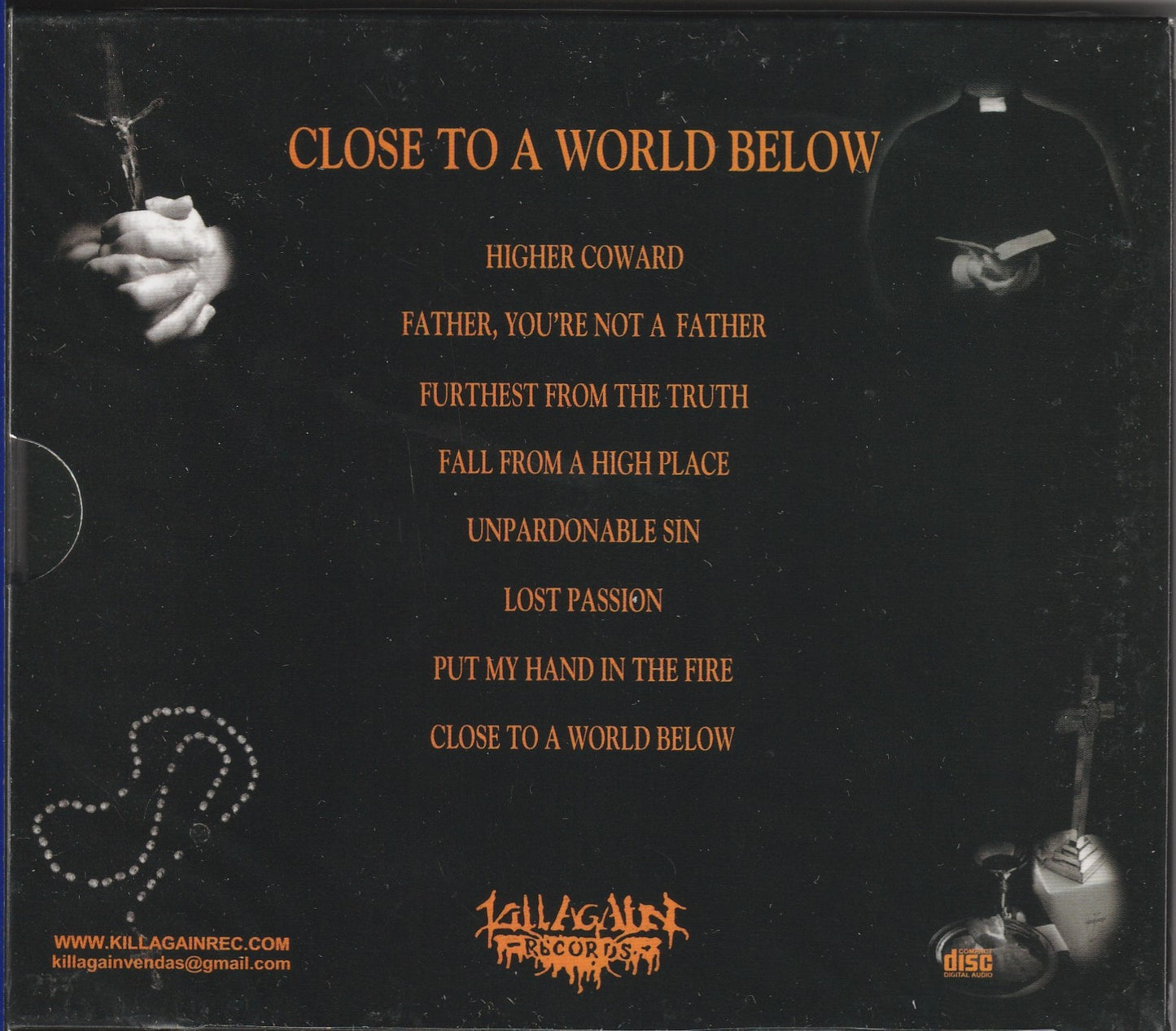 Immolation - Close To A World Below CD