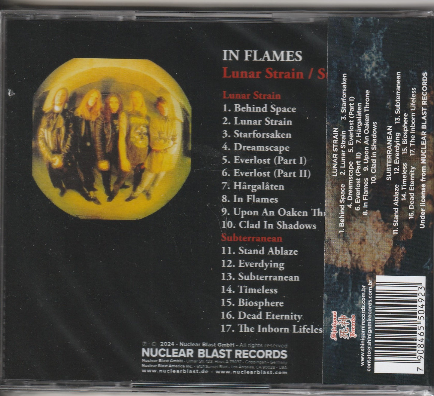 In Flames - Lunar Strain / Subterranean CD