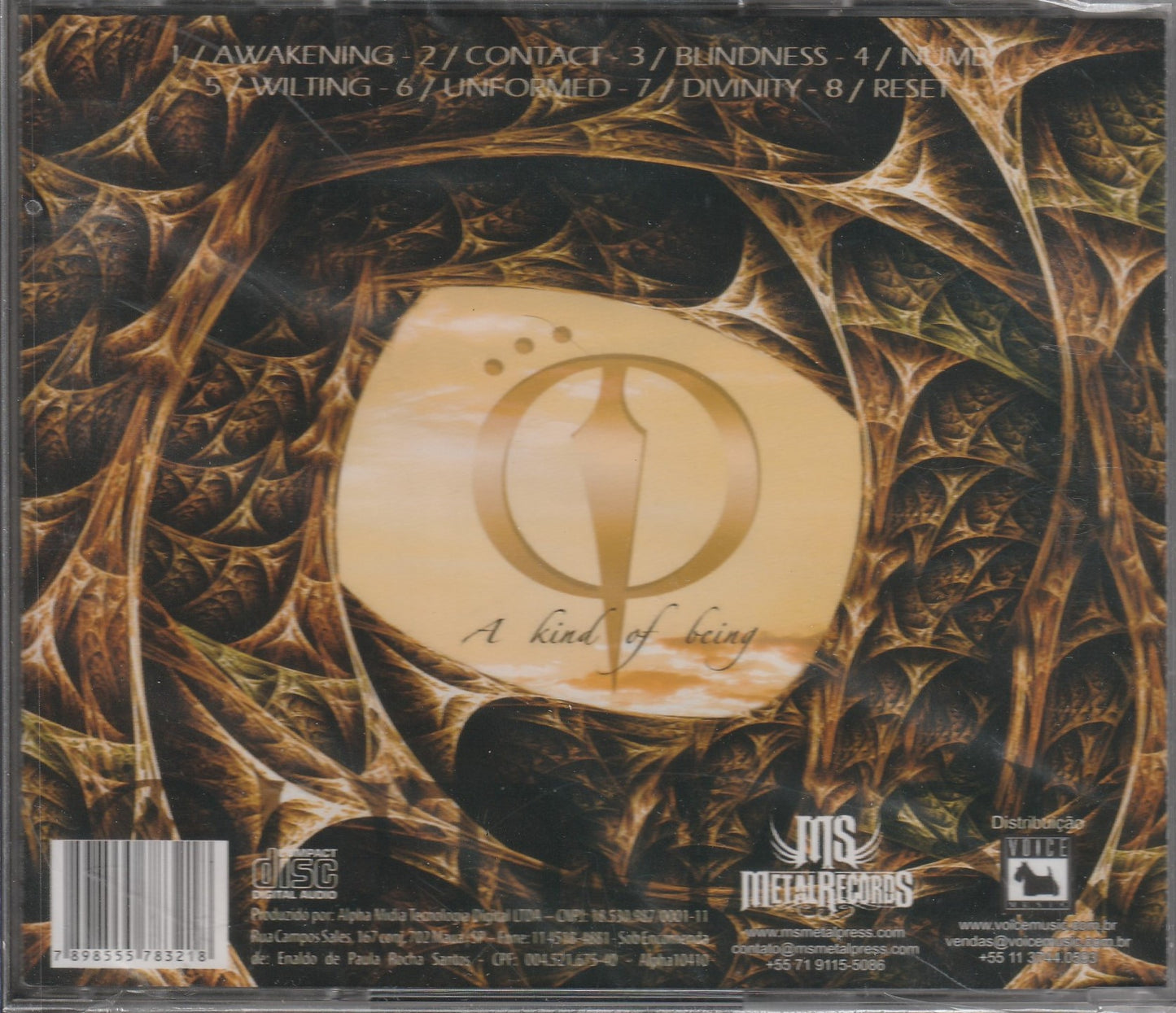 Outmask - A Kind Of Being CD
