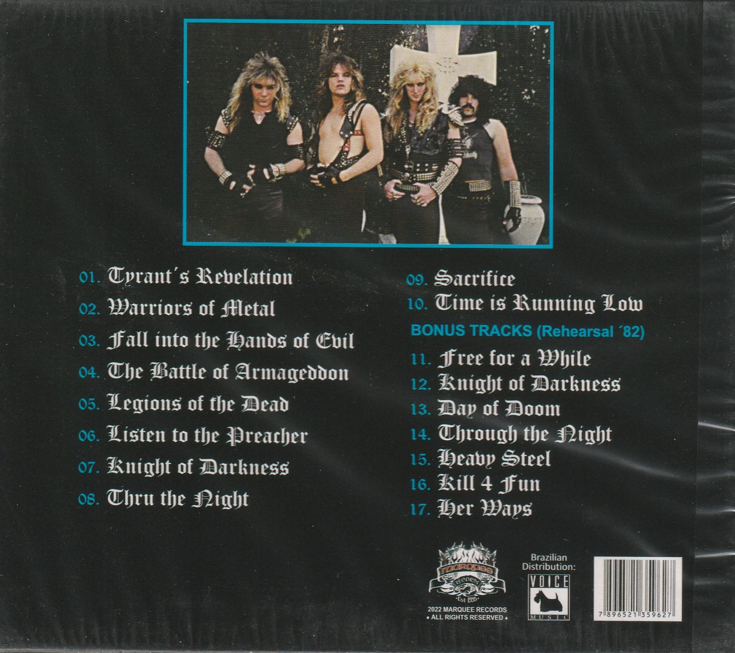 Tyrant - Legions Of The Dead CD