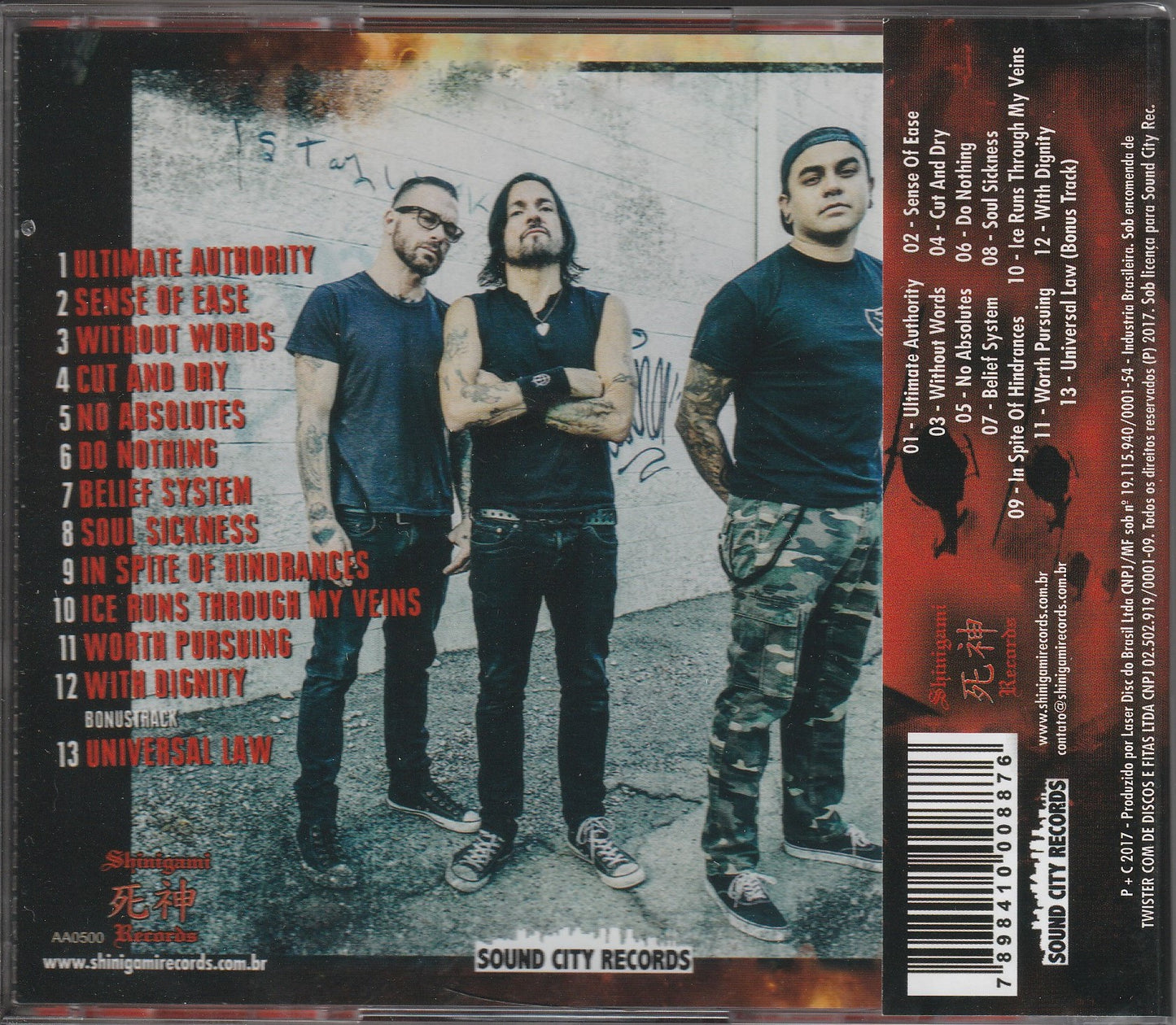 Prong - X - No Absolutes CD