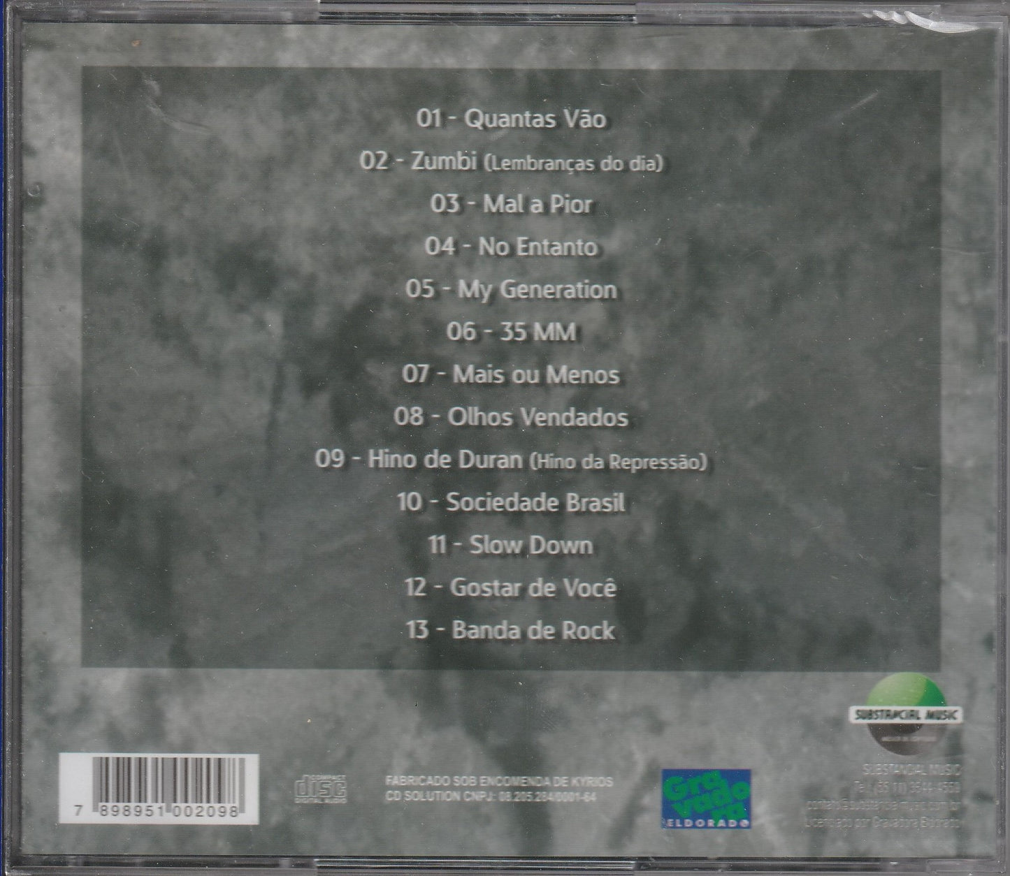 Golpe De Estado - Zumbi CD