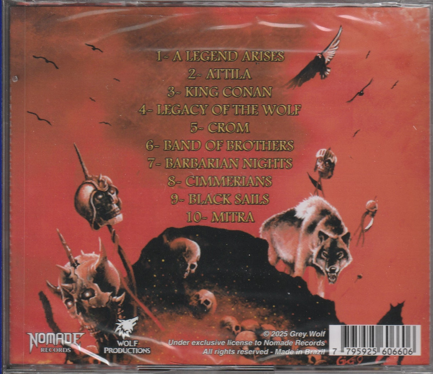 Grey Wolf - Legacy Of The Wolf CD