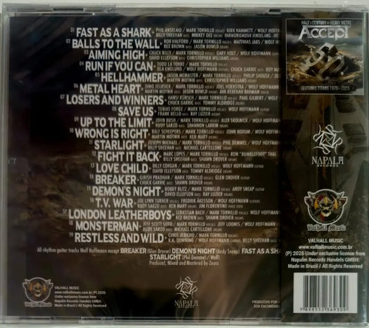 Accept - Teutonic Titans 1976-2026 2xCD