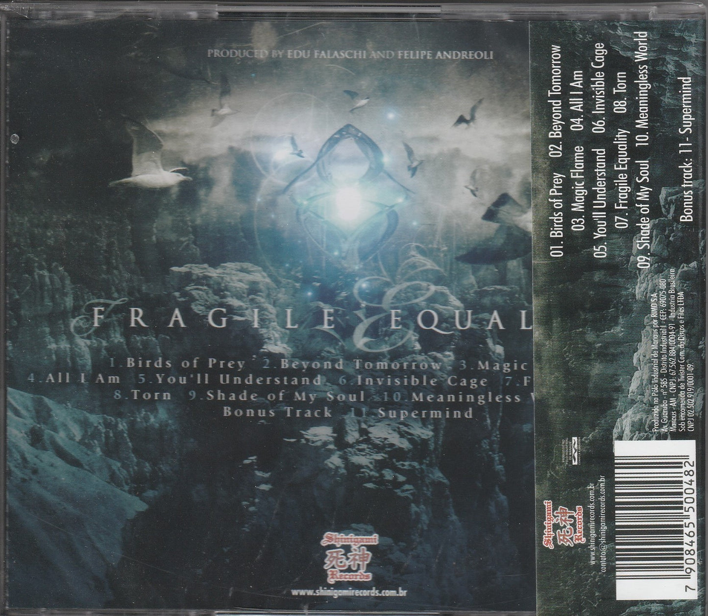 Almah - Fragile Equality CD