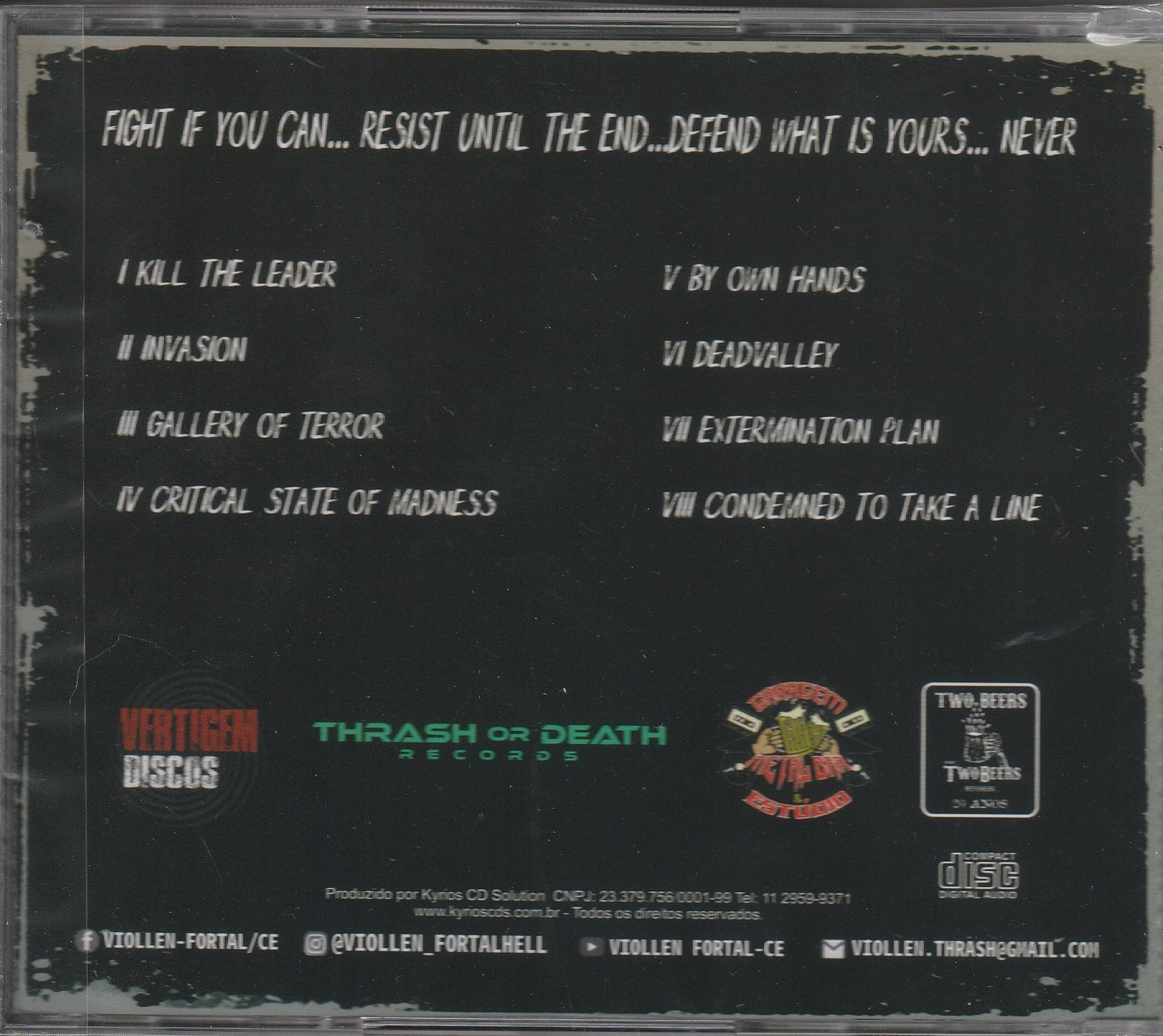 Viollen - What To Kill For? CD