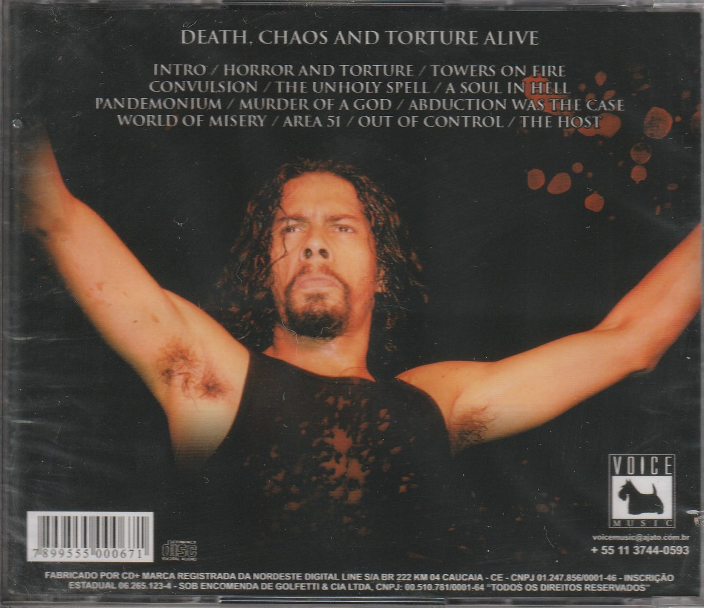 Torture Squad - Death, Chaos And Torture Alive CD