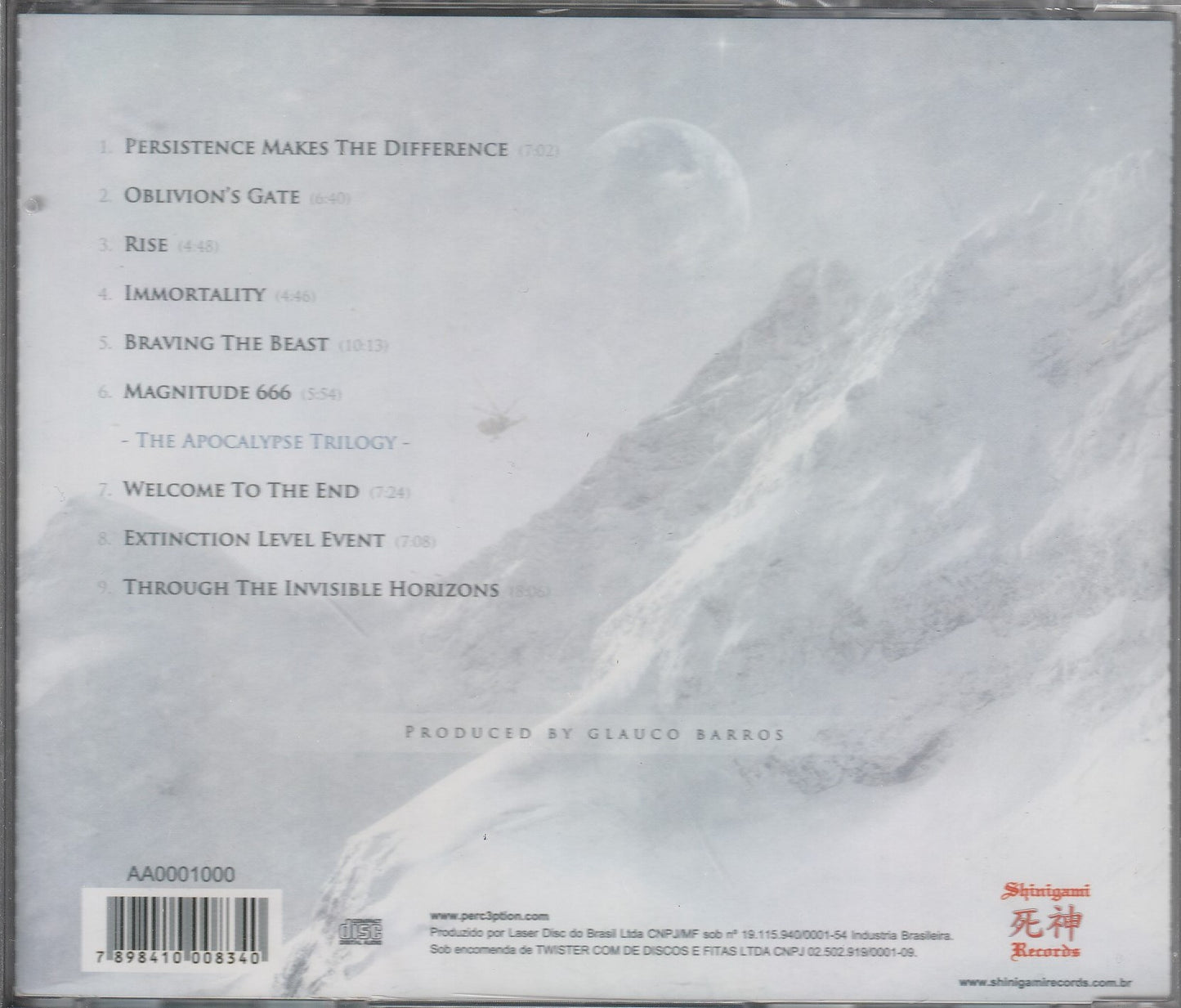 Perc3ption - Once And For All CD