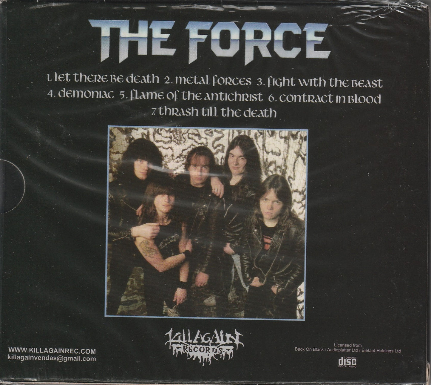 Onslaught - The Force CD