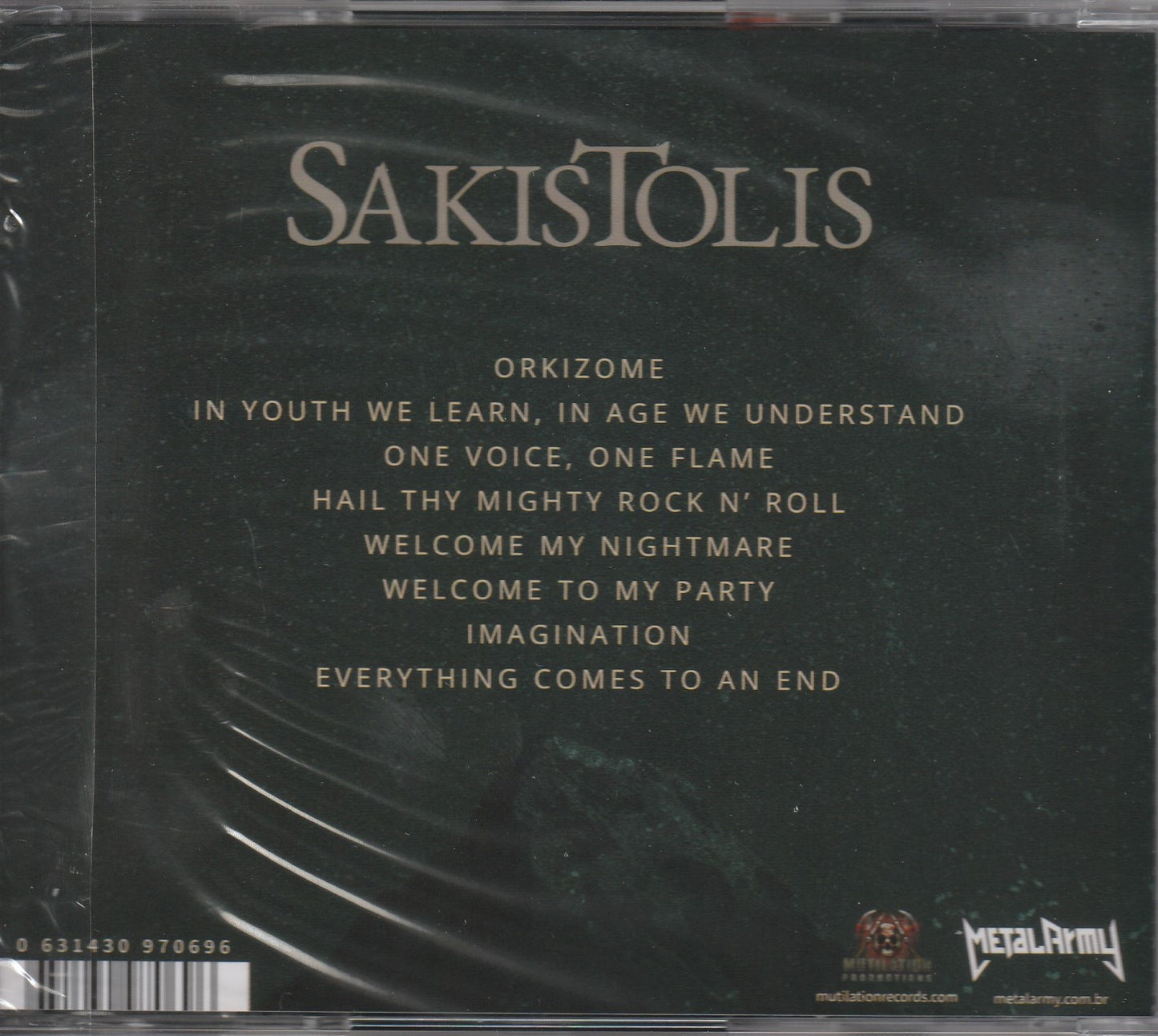 Sakis Tolis - Everything Comes to an End CD