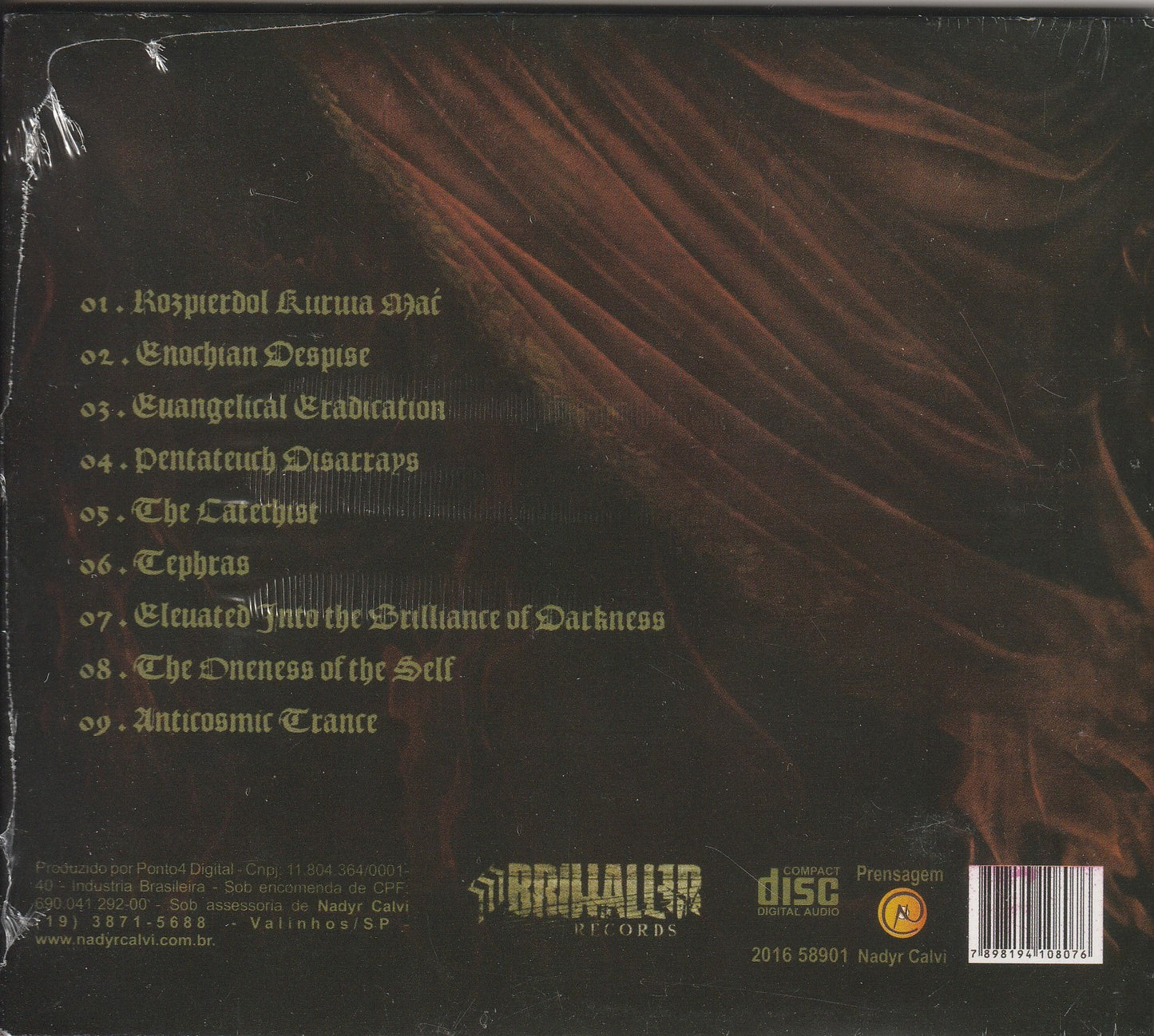 Laconist - Anticosmic Trance CD