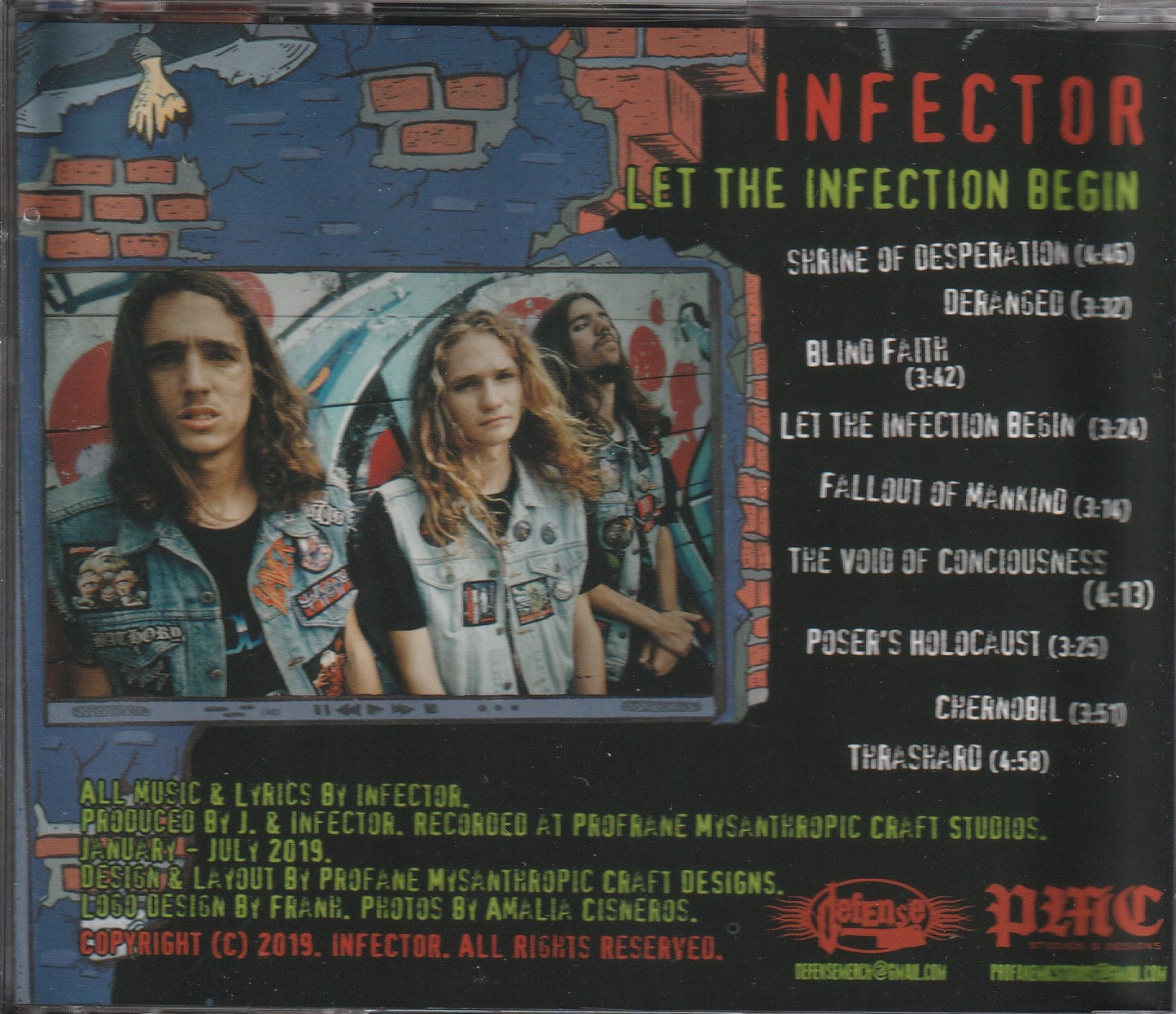 Infector - Let The Infection Begin CD