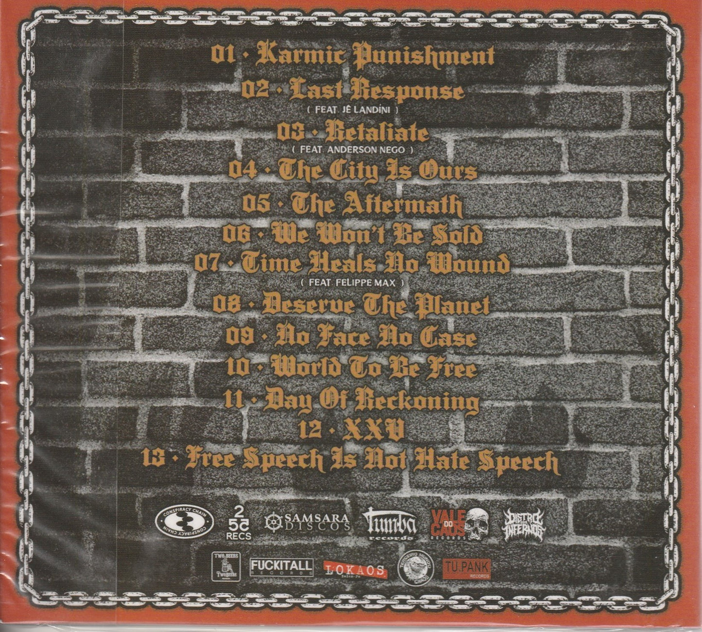 Paura - Karmic Punishment CD