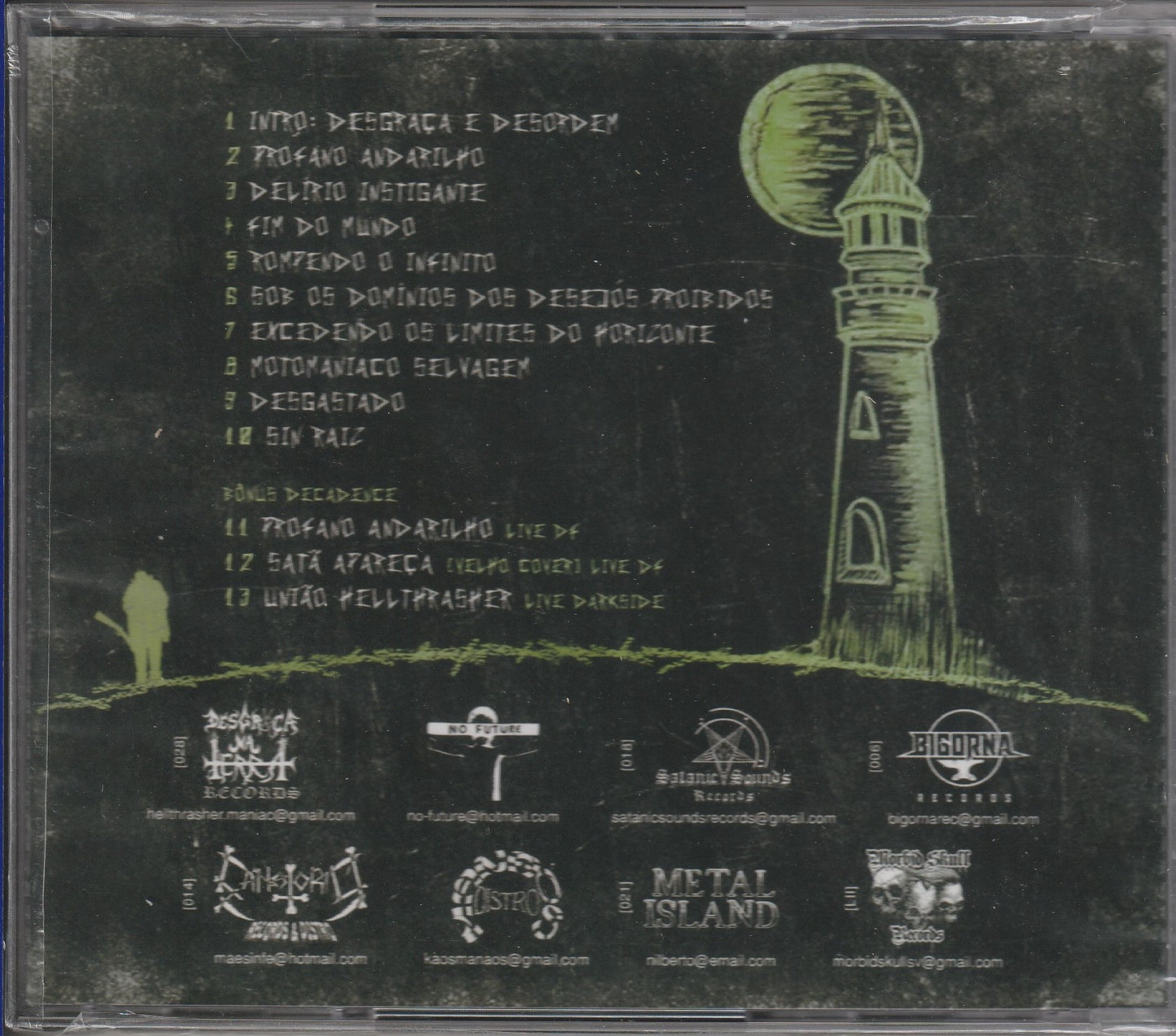 Orgia Nuclear - Desgastado CD