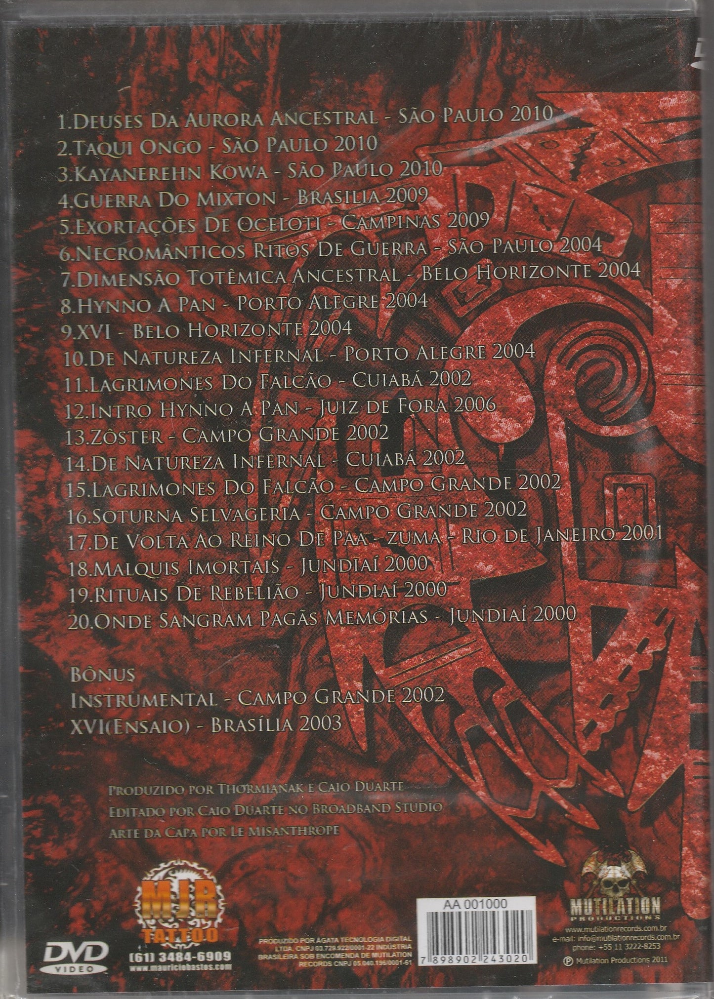 Miasthenia - O Ritual Da Rebelião DVD
