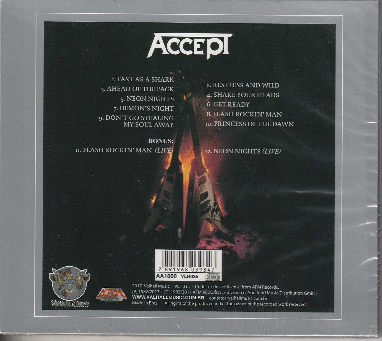 Accept – Restless And Wild (Platinum Edition) CD