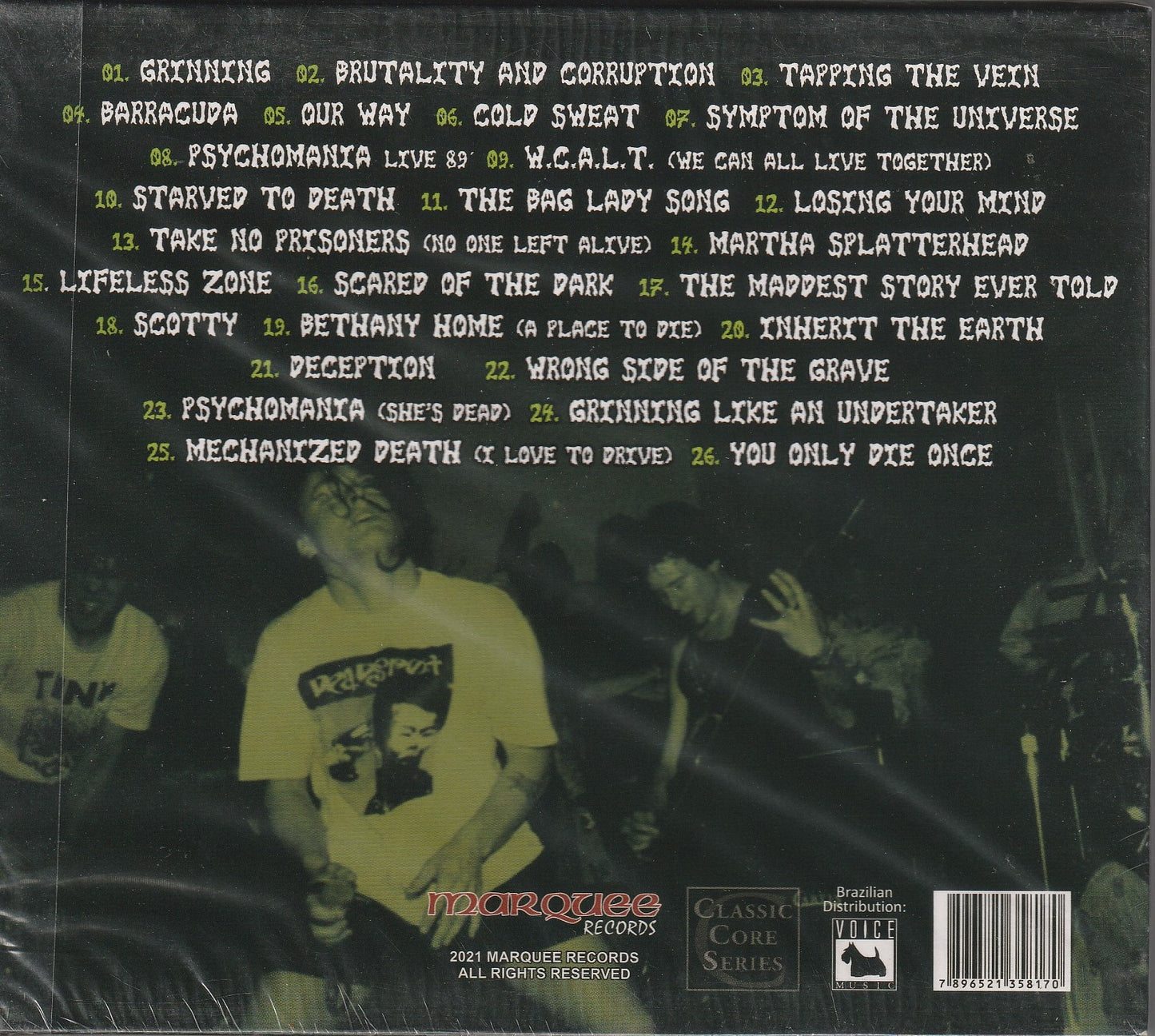 The Accüsed - Hymns For The Deranged CD
