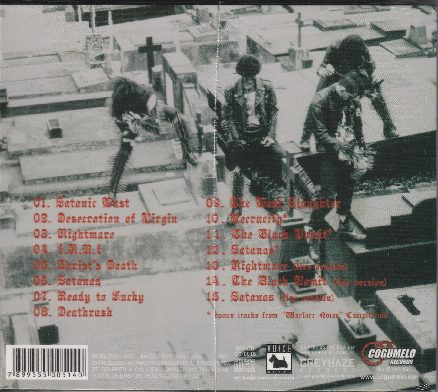 Sarcófago – I.N.R.I. CD