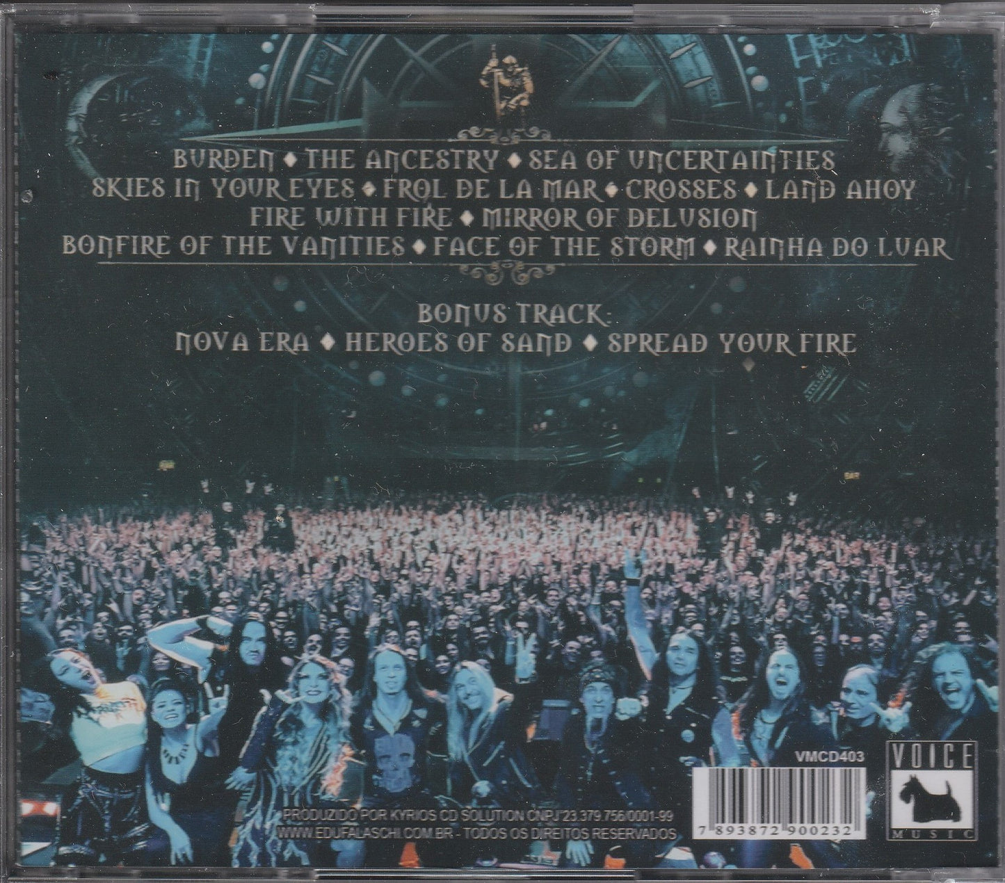 Edu Falaschi – Vera Cruz Live in São Paulo CD