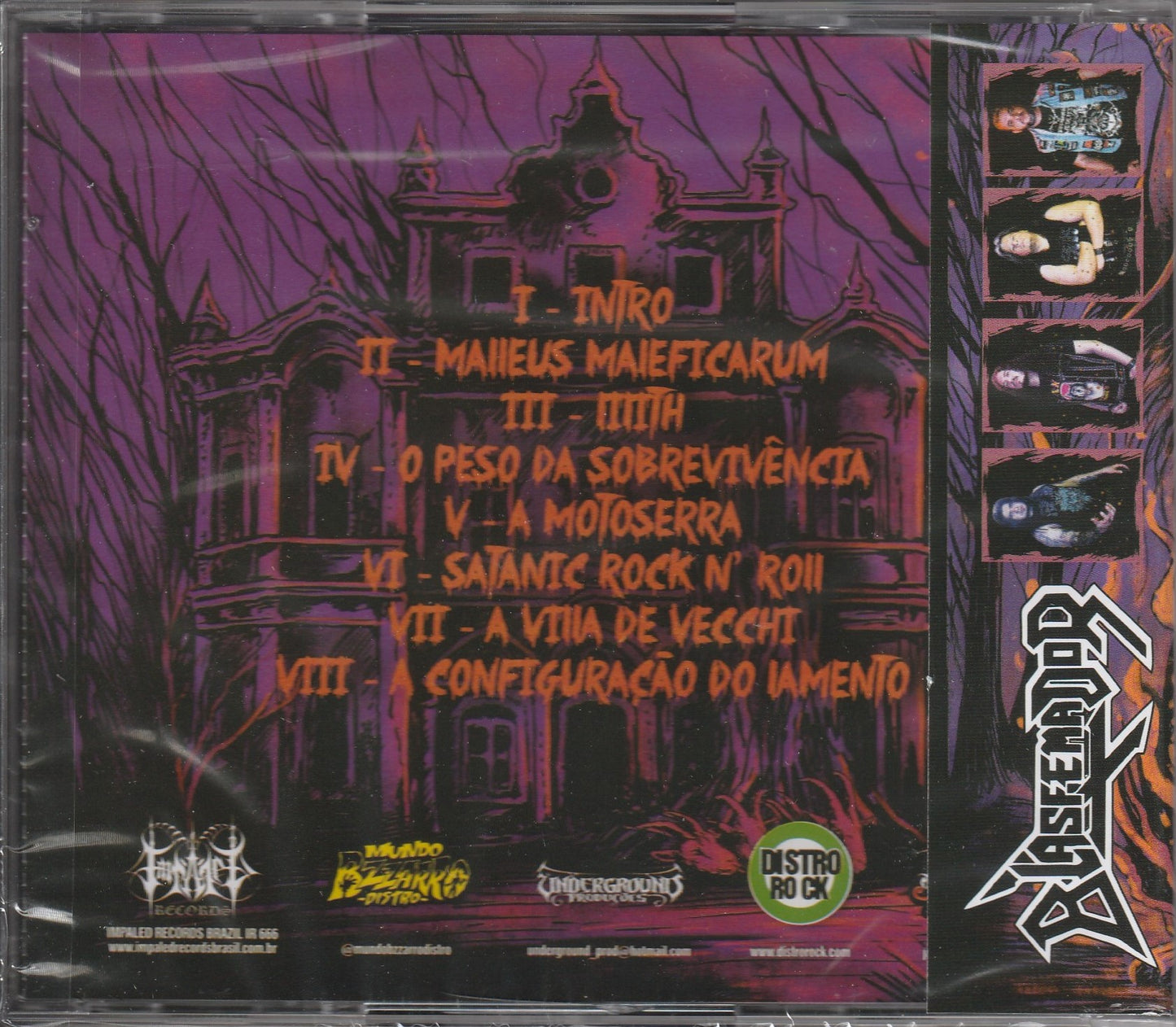 Blasfemador – Malleus Maleficarum CD