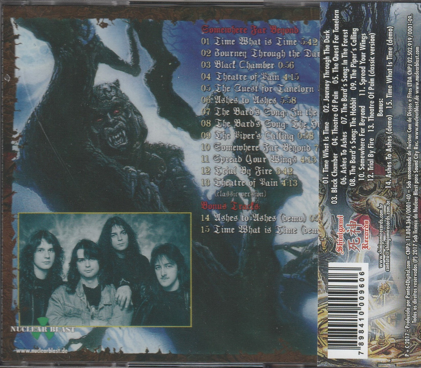 Blind Guardian – Somewhere Far Beyond CD