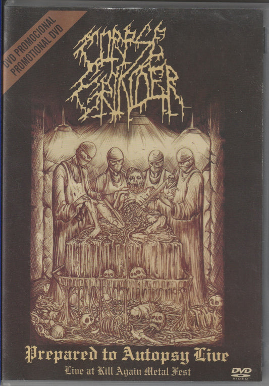 Corpse Grinder – Prepared To Autopsy Live DVD