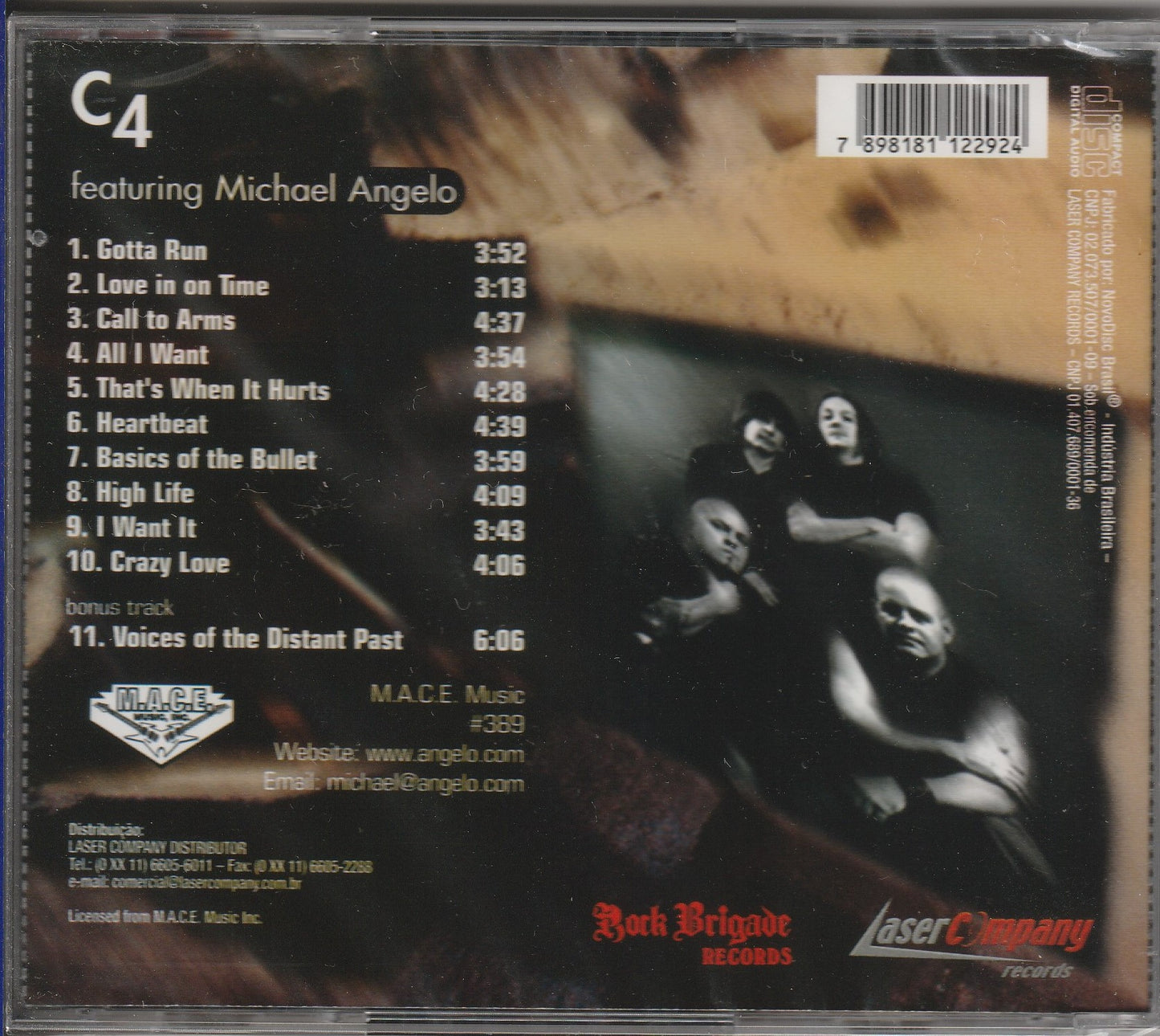 C4 - Call To Arms CD