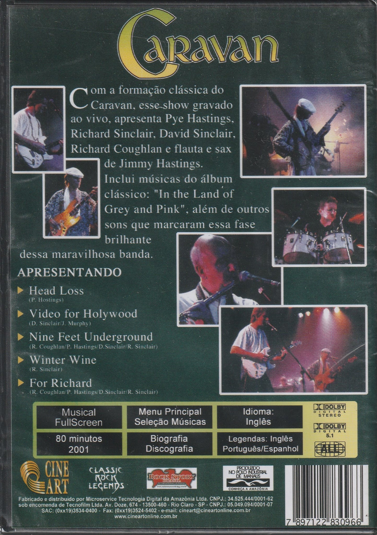 Caravan – Classic Rock Legends DVD