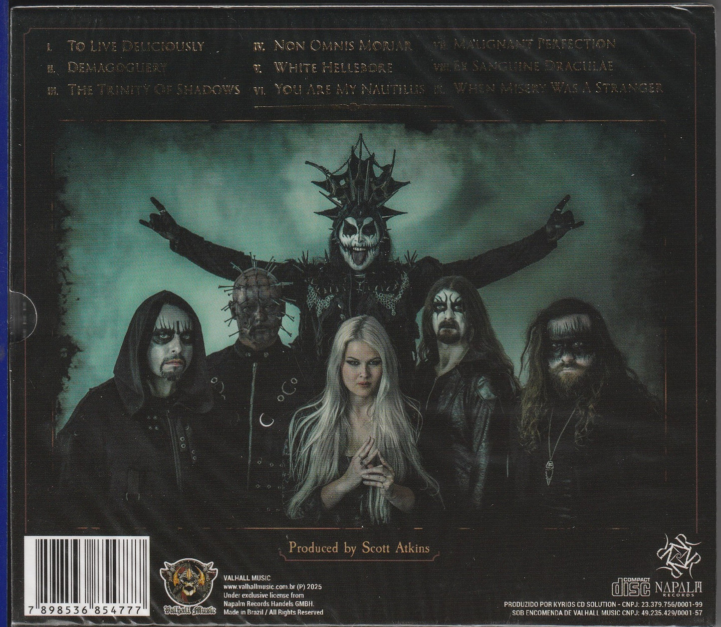 Cradle of Filth – The Screaming of the Valkyries CD
