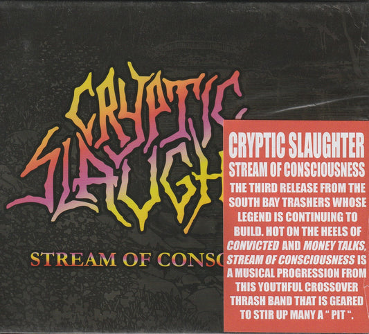 Cryptic Slaughter - Stream Of Consciousness CD