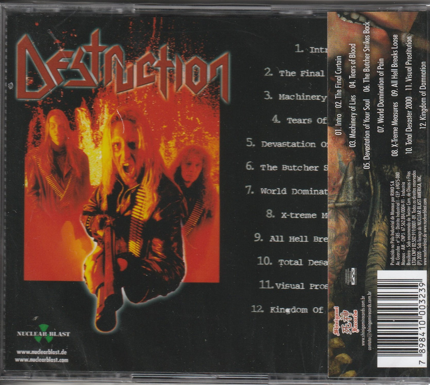 Destruction - All Hell Breaks Loose CD
