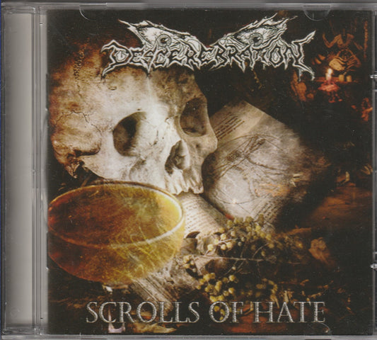Descerebration - Scrolls Of Hate CD