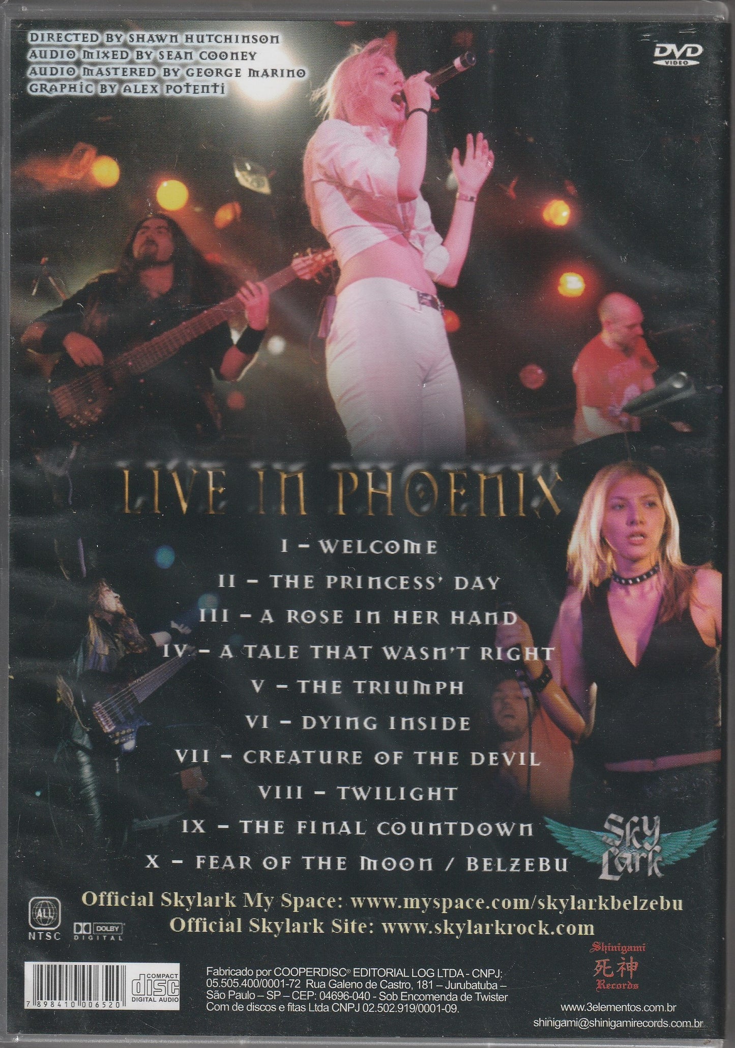 Skylark - Divine Gates Part IV (The Live Gate) - DVD