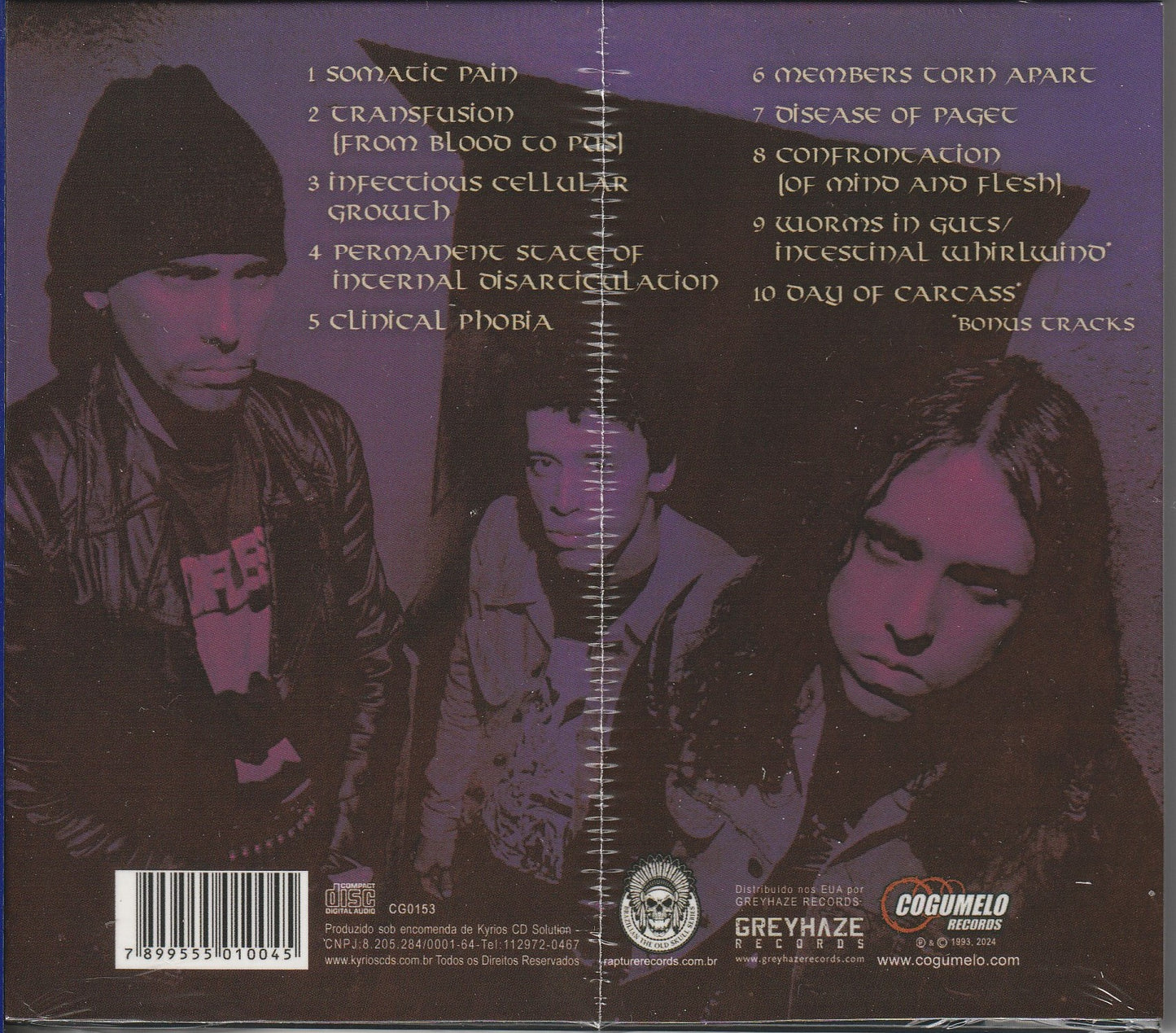 THE ENDOPARASITES Iconoclast Of Flesh CD