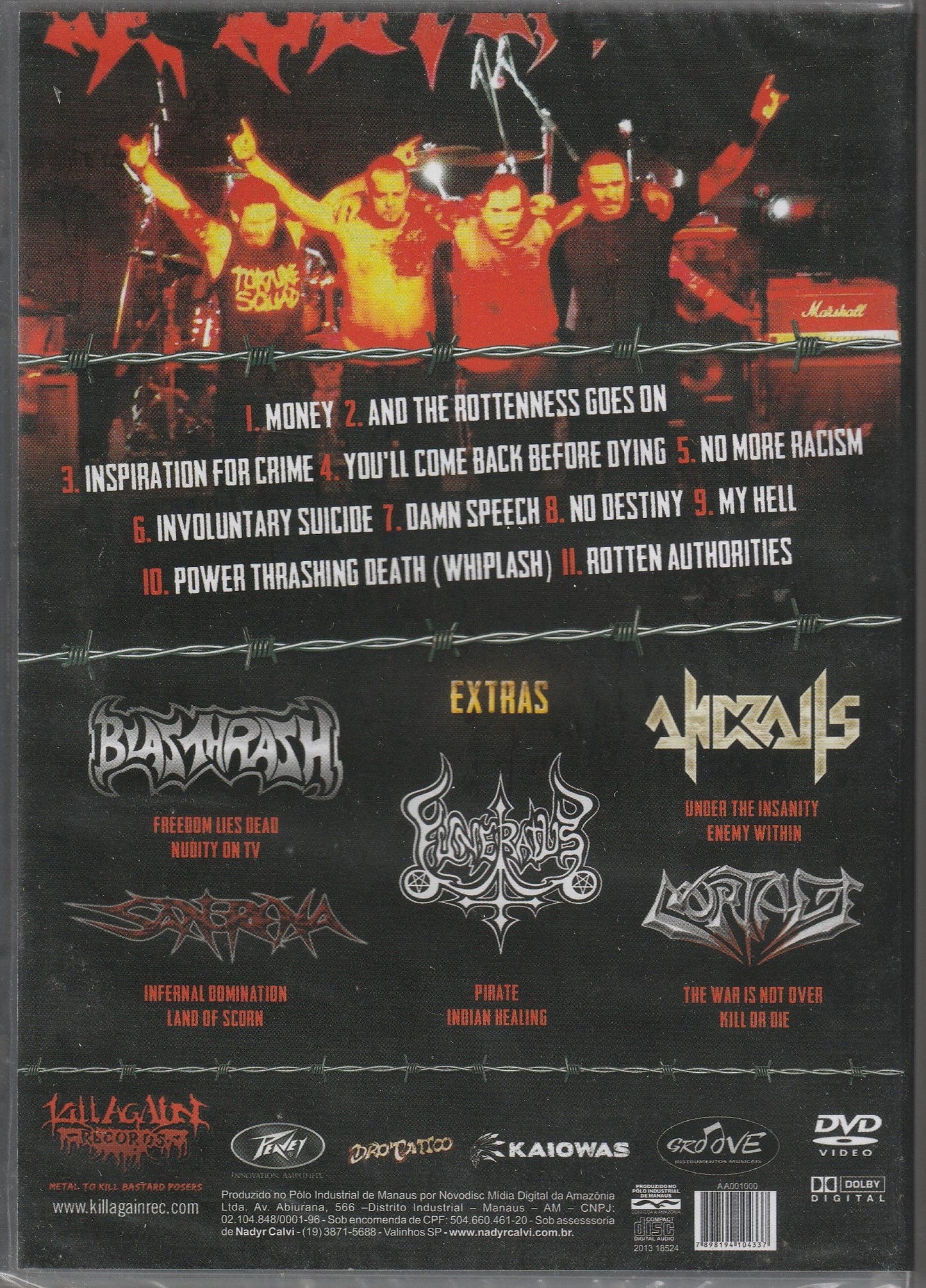 Executer - 25 Years Thrashing Heads - Live At Executer Fest DVD