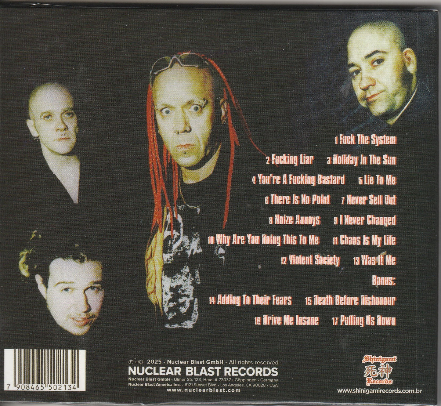 The Exploited  - Fuck The System (Special Edition) CD