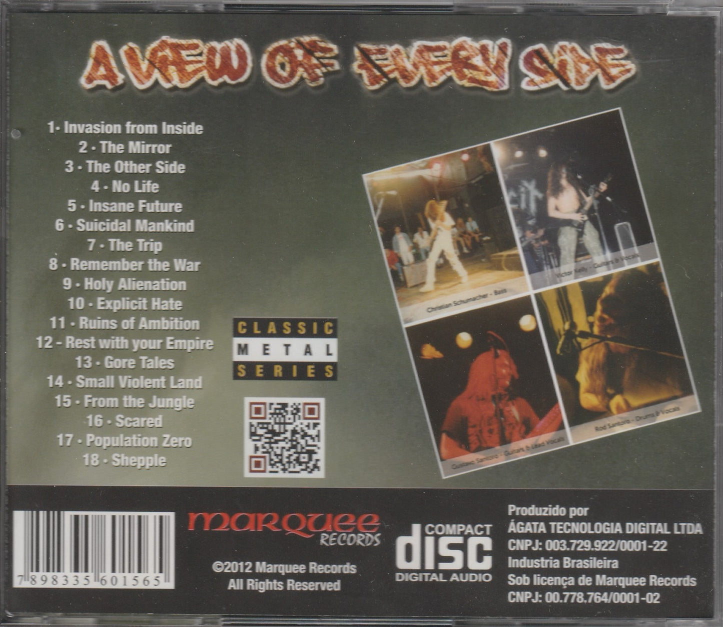 Explicit Hate - A View Of Every Side CD