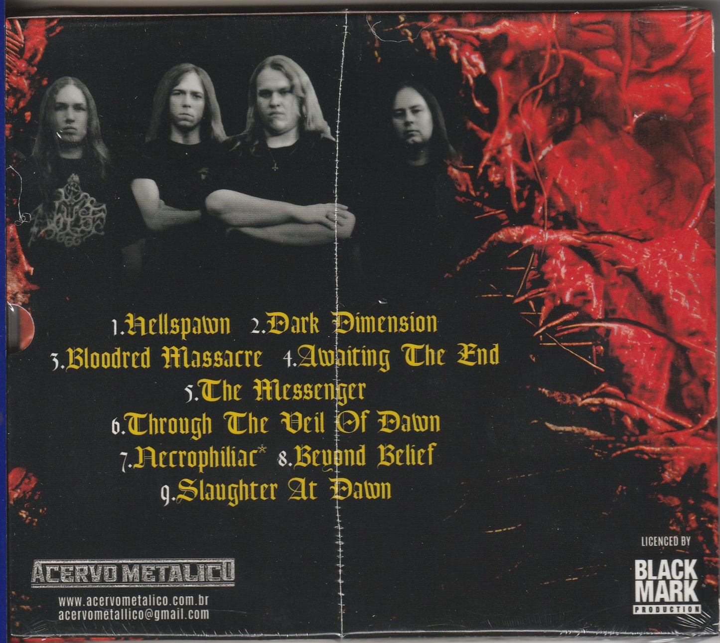 Fleshcrawl - Bloodred Massacre CD