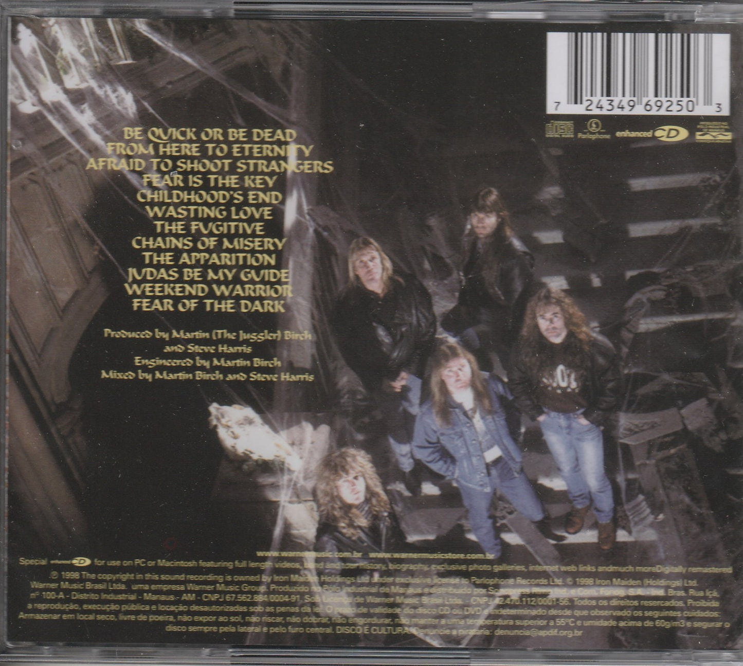 Iron Maiden – Fear Of The Dark CD