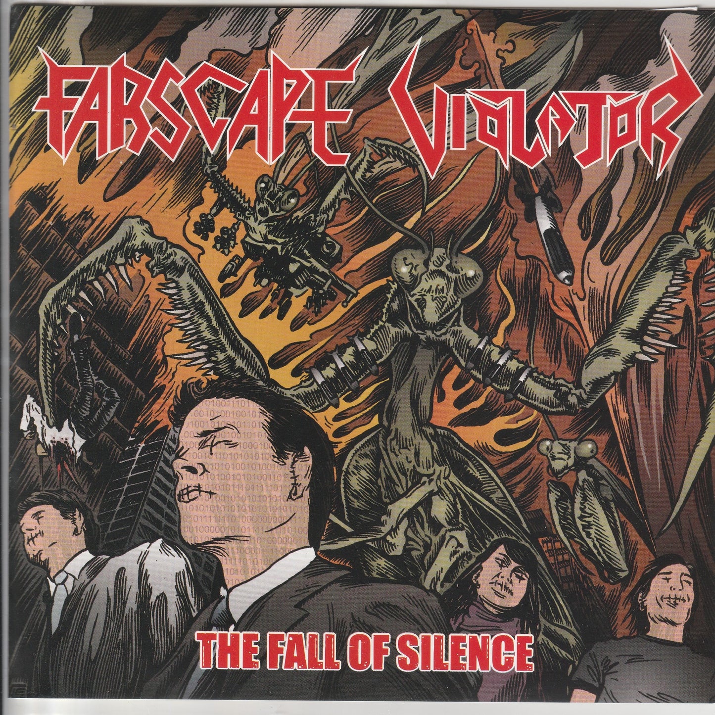 Farscape / Violator – The Fall Of Silence LP 7"