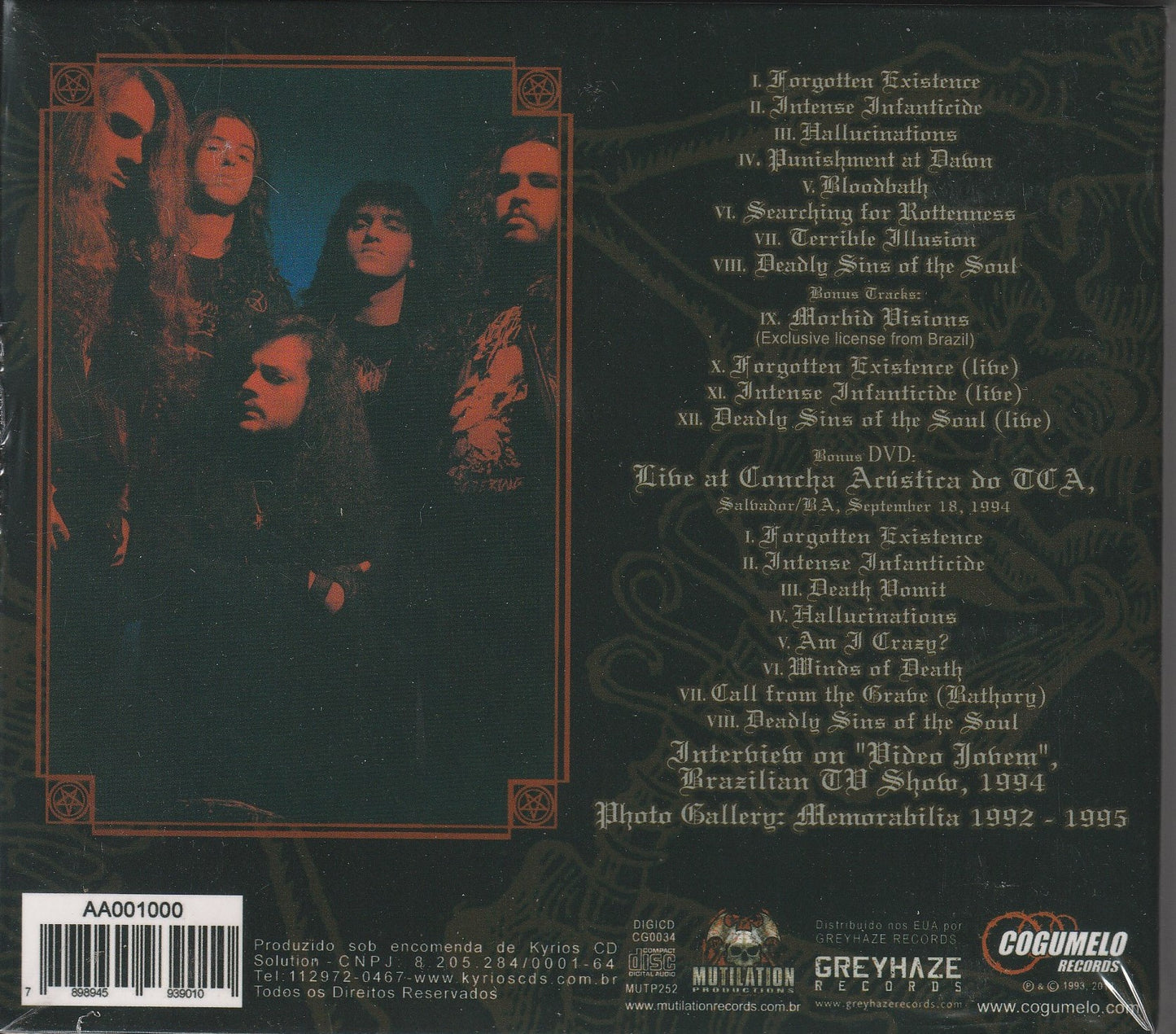 HeadHunter D.C. - Punishment At Dawn CD/DVD