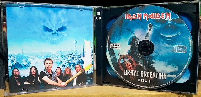 Iron Maiden - Brave Argentina Brave New World Tour 2xCD