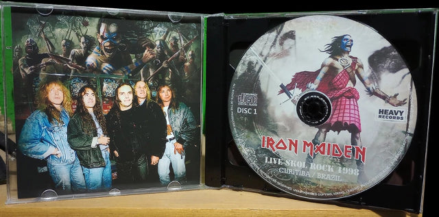 Iron Maiden - Live Skol Rock Curitiba 1998 2xCD