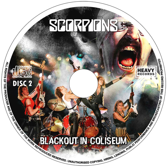 Scorpions - Blackout In Coliseum Blackout Tour 2xCD