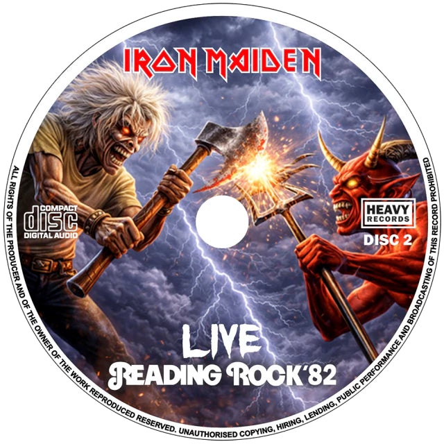 Iron Maiden - Reading Rock Festival 1982 2xCD