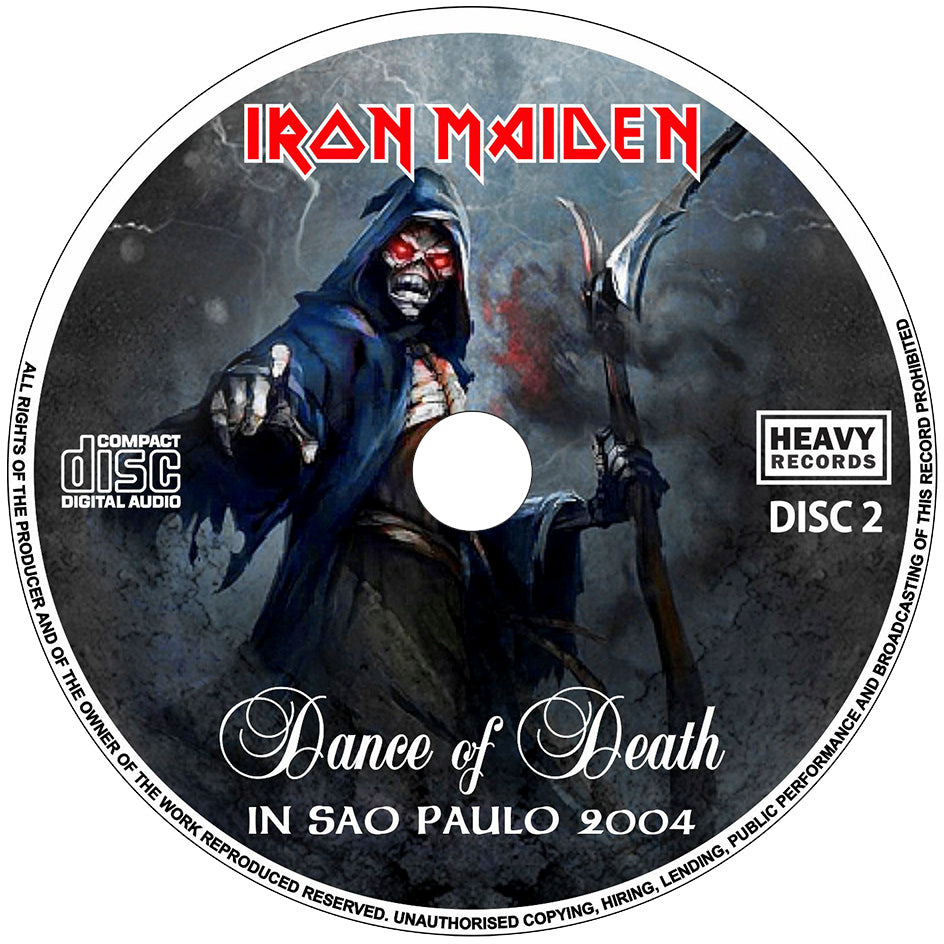 Iron Maiden - Dance Of Death In Sao Paulo 2004 2xCD