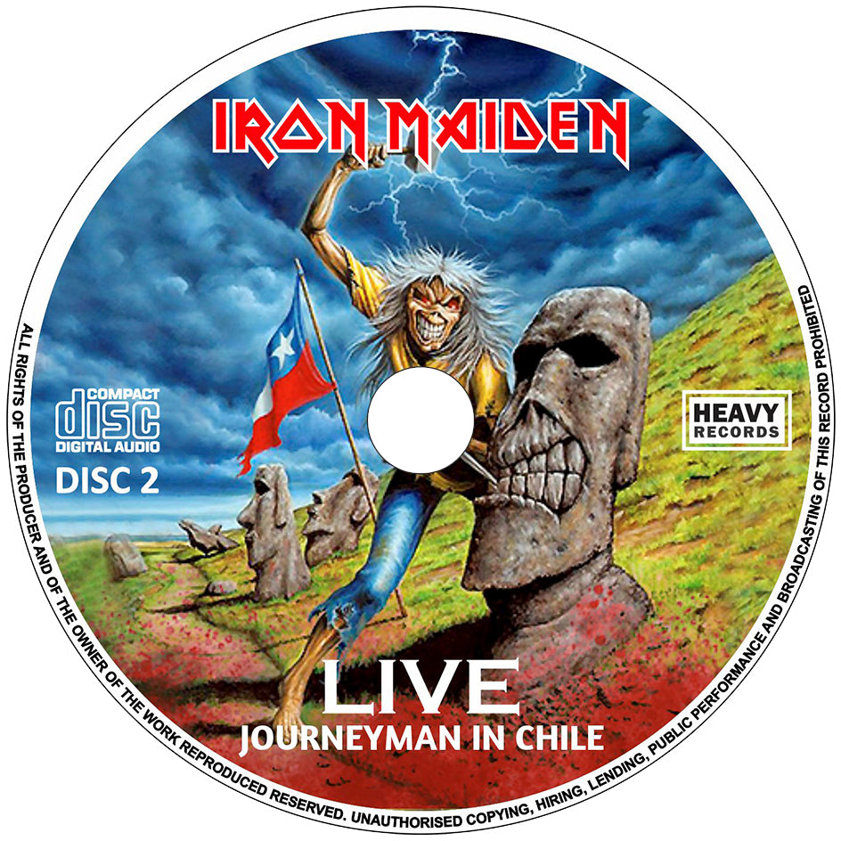 Iron Maiden - Journeyman In Chile 2xCD
