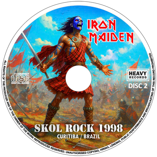 Iron Maiden - Live Skol Rock Curitiba 1998 2xCD